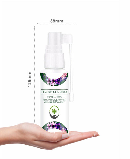 Piles Spray for Men & Women | Herbal Oil Spray for Painful Piles - (Pack of 2)