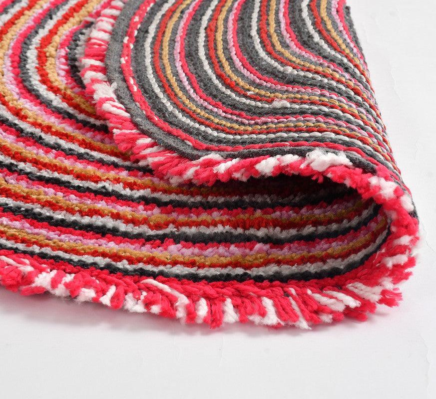 Ultra Soft Microfiber Anti Skid & Washable Bathmat/ Doormat (40x60cms) Pack of 2