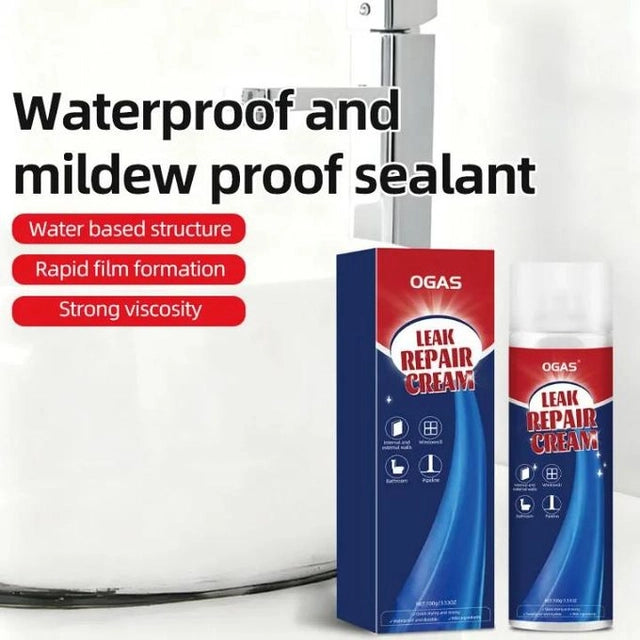 Inbuyus Leak Sealant Spray, Leak Repair Waterproof Sealant Spray - Pack of 2