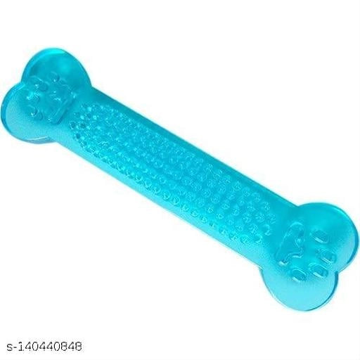 Squeaky Bone Chew Toy for Pet (Multicolor)