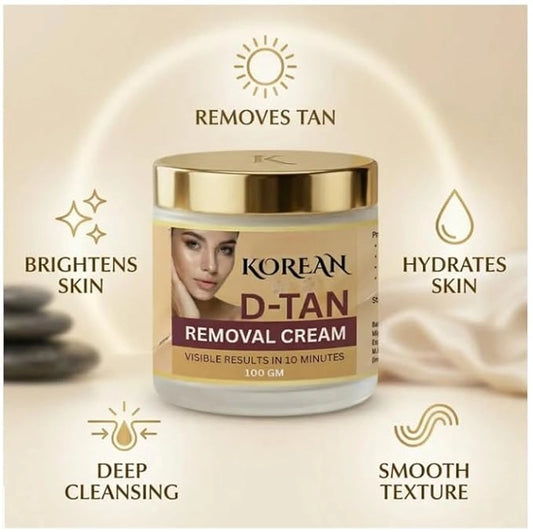 Korean D-Tan Removal Face Cream ( Pack of 2)