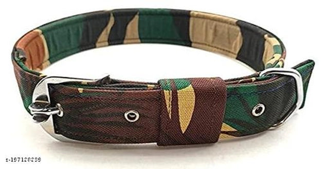 Neck Coller 0.25 inches Belt for Pet (Multicolor, S)
