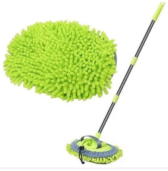 Microfiber Chenille Car Wash Brush Mop Kit Mitt with Long Handle Car Cleaning Supplies Kit Duster Powder Coating