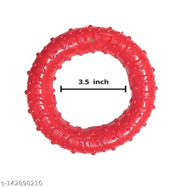Rubber Chew Toy for Pet (Multicolor, L)