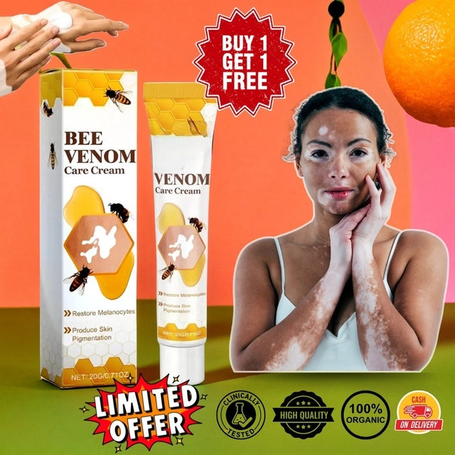 VitiGO™ Revitalizing Bee Venom Cream | Effective Solution for Vitiligo, White Spots & Skin Revitalization - Pack of 3