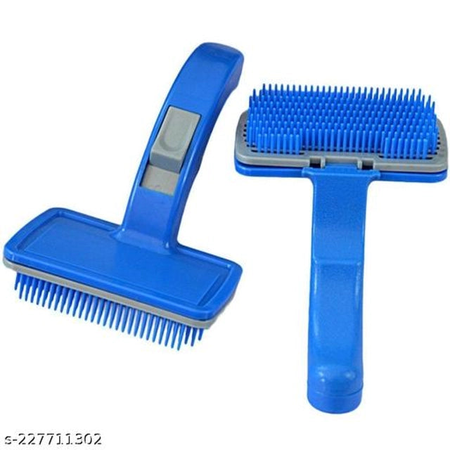 ABS Plastic Slicker Brush for Pet (Multicolor)