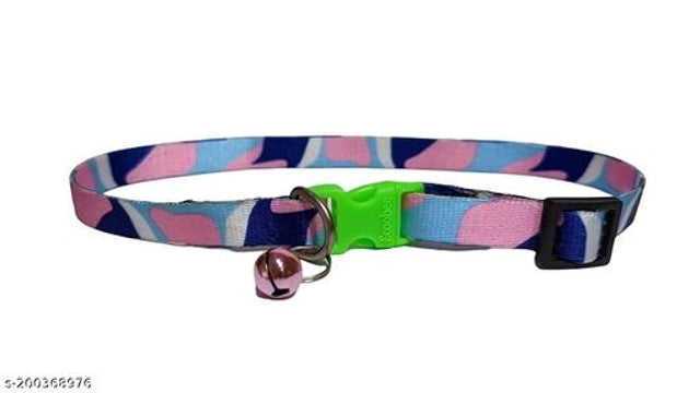 Neck Coller 0.25 inches Belt for Pet (Multicolor, S)