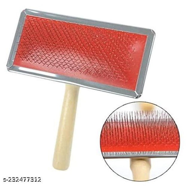 ABS Plastic Slicker Brush for Pet (Multicolor)