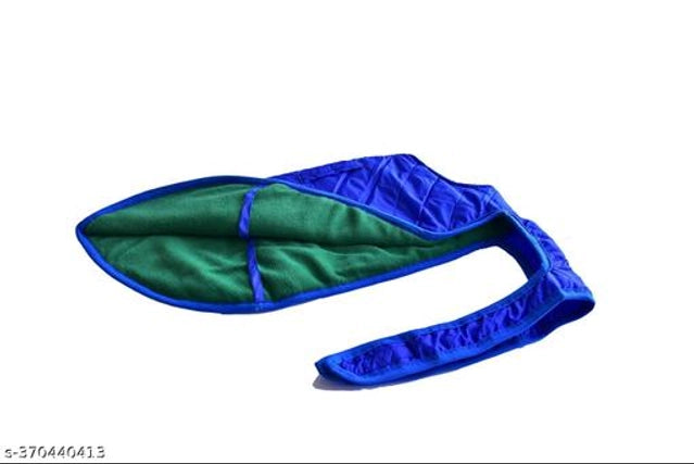 Fabric Winter Jacket for Dog (Blue, 20 inches)