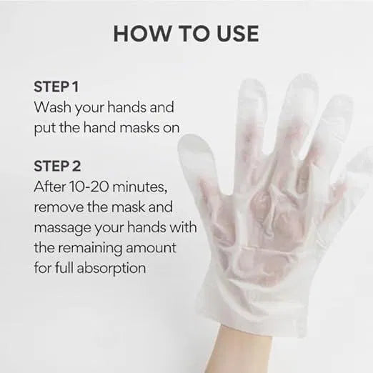 Silky and Exfoliating Hand Mask