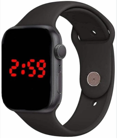 LED Digital Watch for Kids (Black)