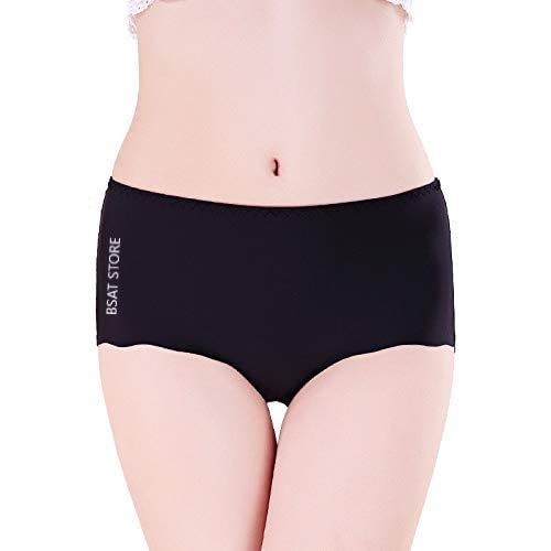 Women's Ice Silk Blend Invisible Lines No Show Hipster Panty (Pack of 2)