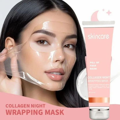 Korean Collagen Night Wrapping Peel Off Mask (Pack of 1)