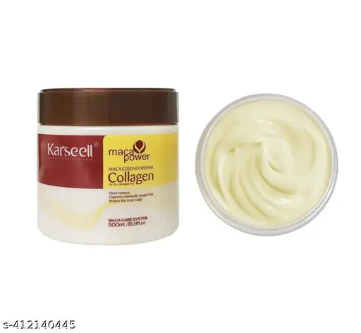 Collagen Expert Absolut Repair Mask |Dry Hair Mask Provides Deep Conditioning & Strength | With Gold Quinoa & Wheat Protein (Pack of 1)