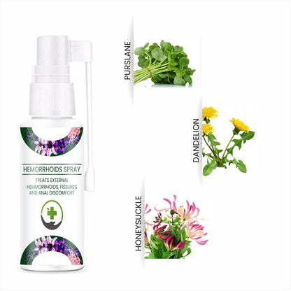 Piles Spray for Men & Women | Herbal Oil Spray for Painful Piles - (Pack of 2)