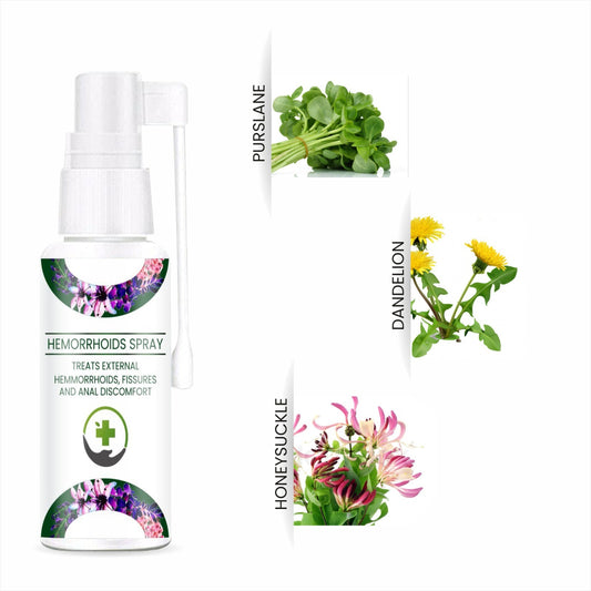 Piles Spray for Men & Women | Herbal Oil Spray for Painful Piles - (Pack of 2)