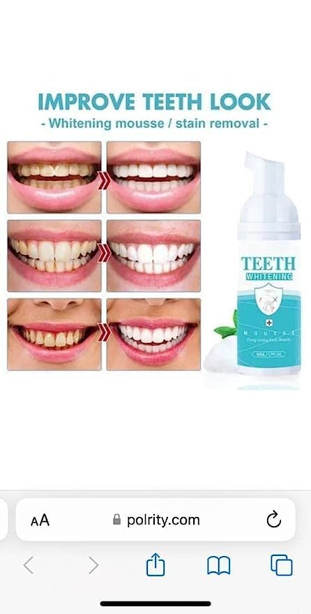 Foam Toothpaste Stain Removal Toothpaste for Sensitive Teeth