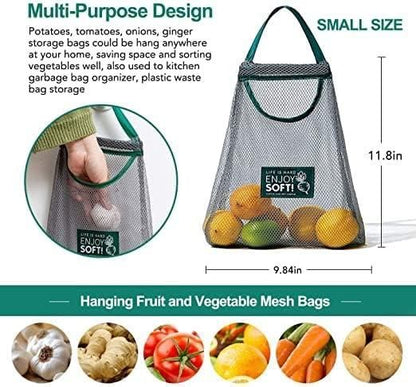 Kitchen Fruit Reusable Mesh Bags