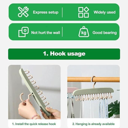 Hanger for Closet, Plastic Underwear Suspender Hanger, Multifunctional Clothes Hanger