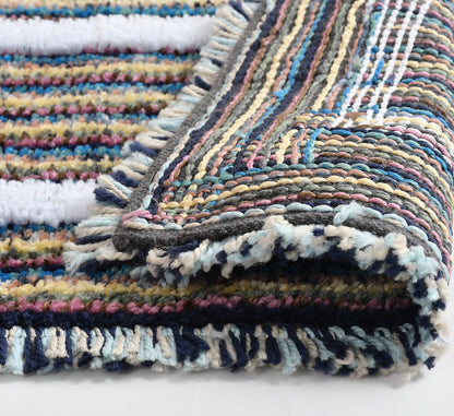 Ultra Soft Microfiber Anti Skid & Washable Bathmat/ Doormat (40x60cms) Pack of 2