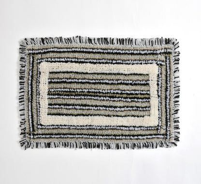 Ultra Soft Microfiber Anti Skid & Washable Bathmat/ Doormat (40x60cms) Pack of 2
