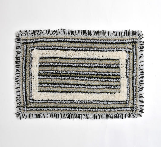 Ultra Soft Microfiber Anti Skid & Washable Bathmat/ Doormat (40x60cms) Pack of 2