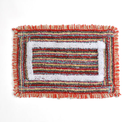 Ultra Soft Microfiber Anti Skid & Washable Bathmat/ Doormat (40x60cms) Pack of 2