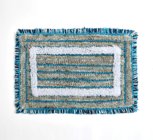 Ultra Soft Microfiber Anti Skid & Washable Bathmat/ Doormat (40x60cms) Pack of 2