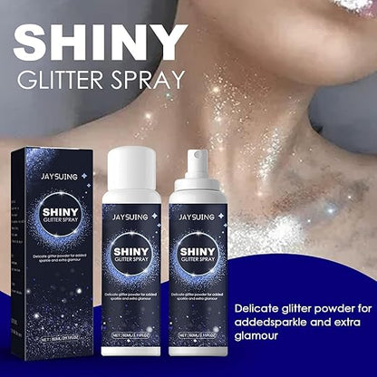 Shiny Glitter Spray For Night Club Party Dating Hair Body Glitter Spray