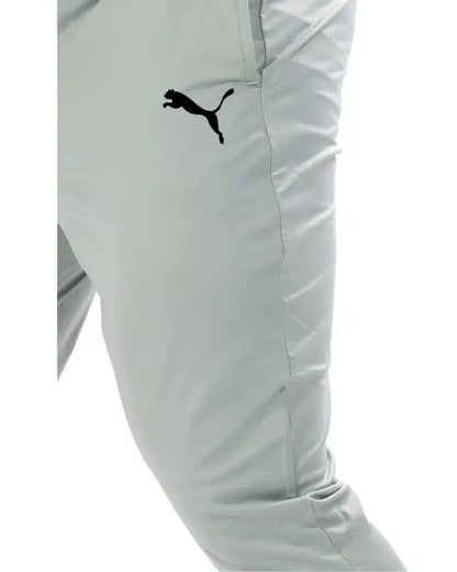 Polyester Track Pant for Men (Grey, 32)