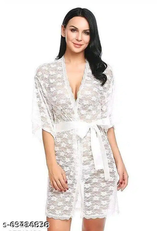 Babydolls for Women (White, S) (Set of 1)