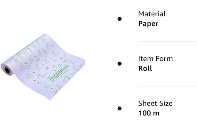 Food Wrapping Butter Paper Roll (500 g)
