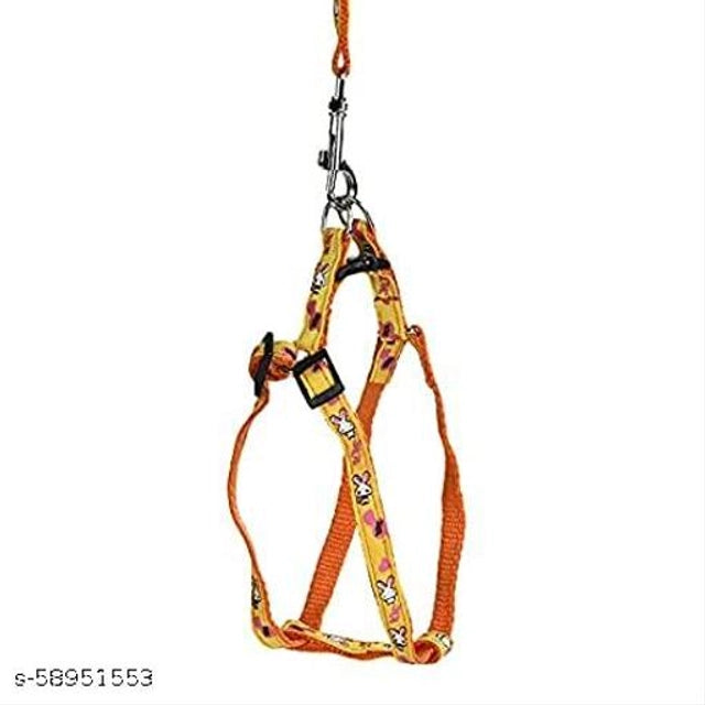Nylon Body Harness for Dog (Multicolor, 0.1 inches)
