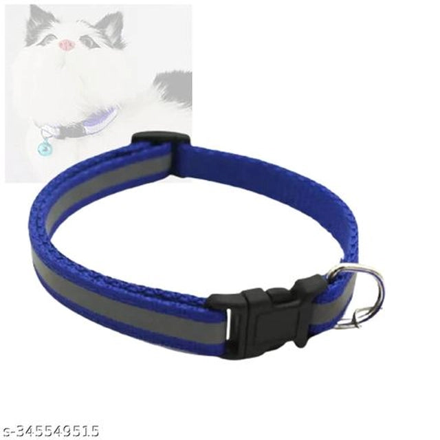 Neck Collar 1.25 inches Belt for Big Dog Pet (Multicolor, XL)