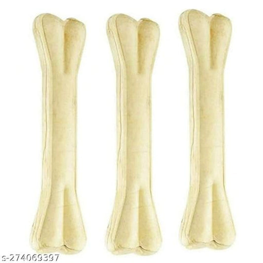 Rawhide Bone Treat for Dog (8 inches, Pack of 3)