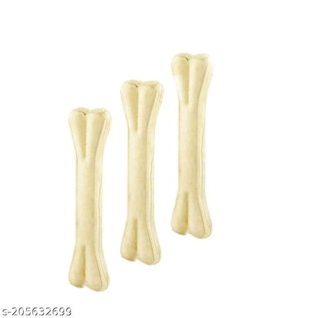 Rawhide Bone Treat for Dog (8 inches, Pack of 3)