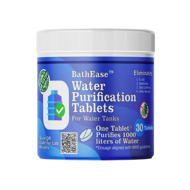 Chlorine Water Purification Tablets - 30 Tablet