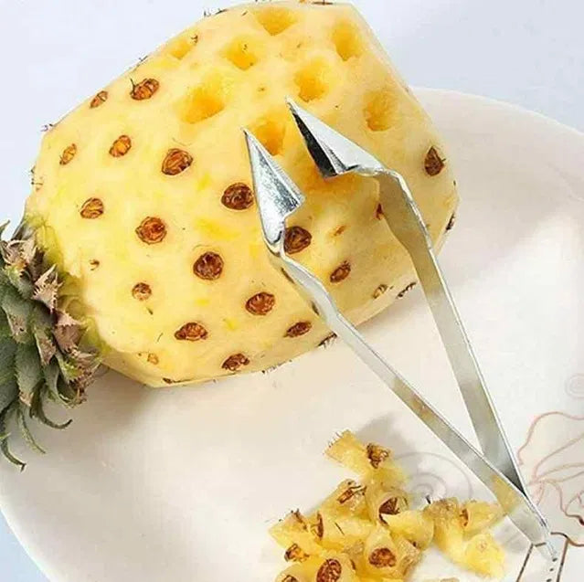 Stainless Steel Pineapple Eye Remover Clip