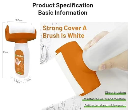 Wall Repair Roller Paint -White Wall Repair Painting Solution