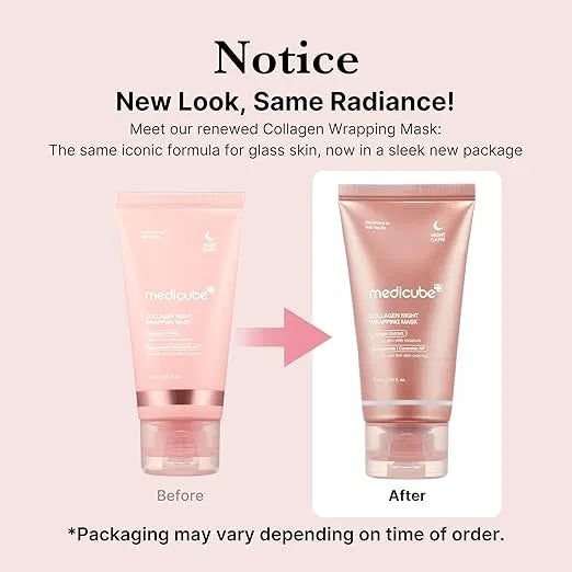 Medicube Pink Therapy Collagen Night Wrapping Face Mask
