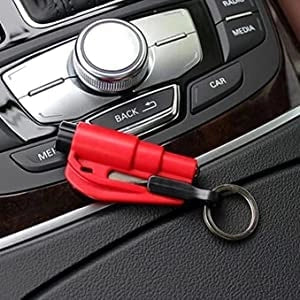 3 in 1 Emergency Mini Safety Hammer Auto Car Window Glass Breaker Seat Belt Cutter Rescue Hammer