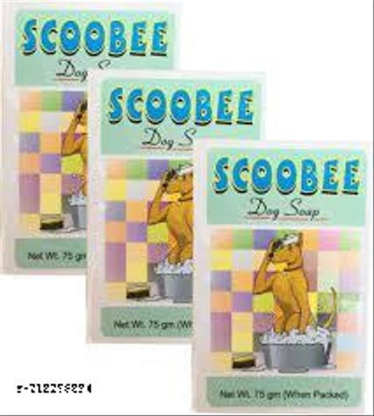 Scoobee 3 In 1 Veterinary Pet Soap (225 ml, Pack of 3)