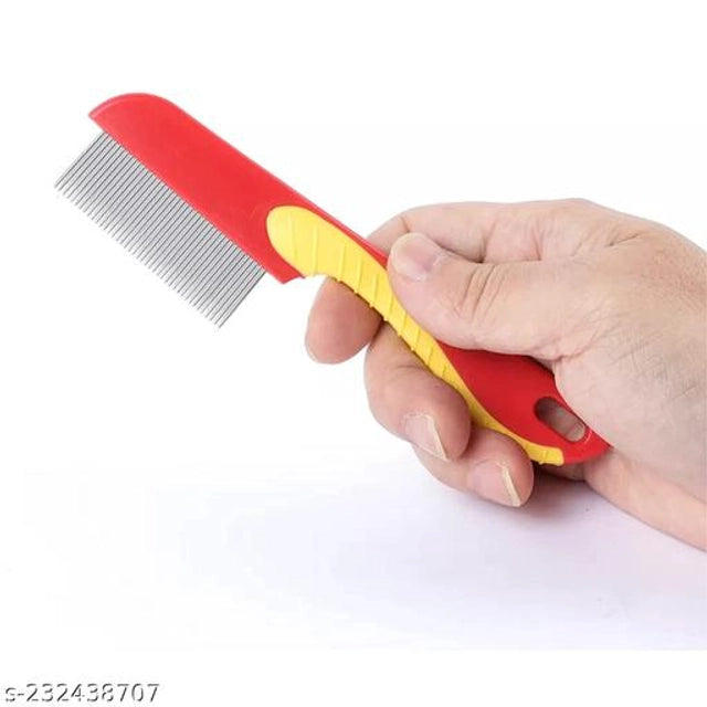Plastic Flea Comb (Multicolor)