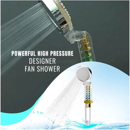Powerful High Pressure Designer Flip Shower