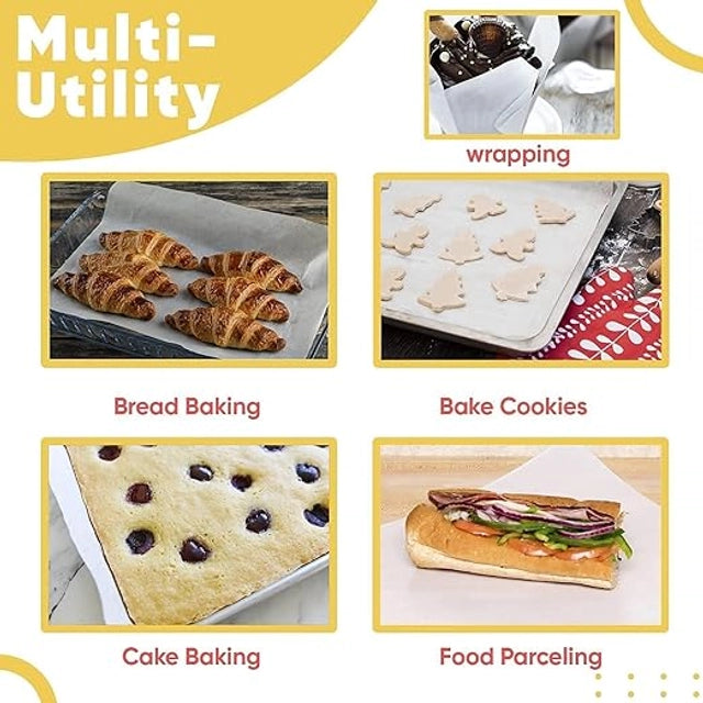 Food Wrapping Butter Paper Roll (500 g)