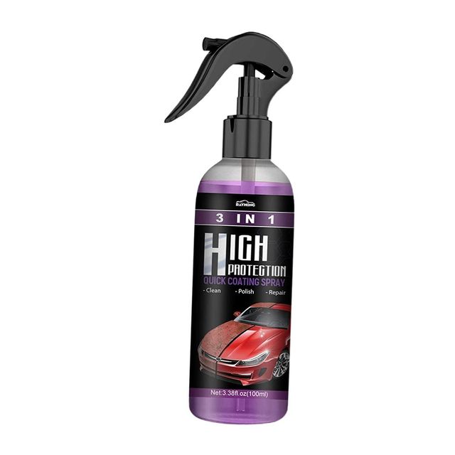 Hydrophobic Polish Nano Coating Agent Car Scratch Spray Cars Polishing for Motorcycles, Boats (Pack of 3)