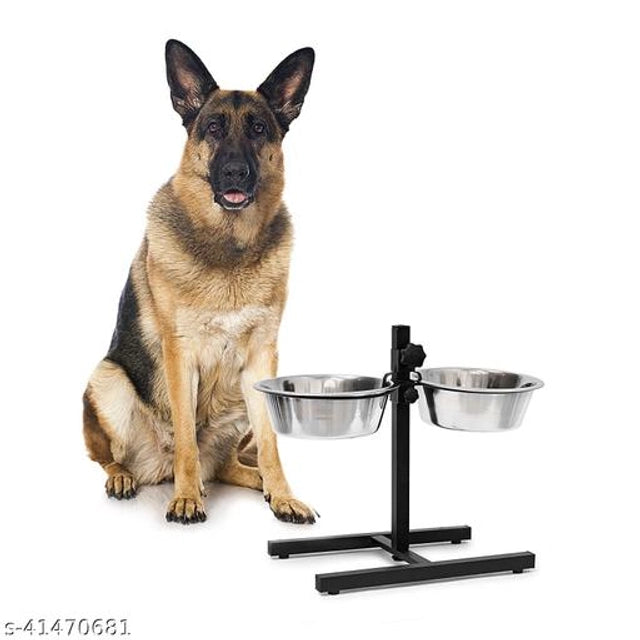 Stainless Steel Feeding Bowls (Multicolor, L)