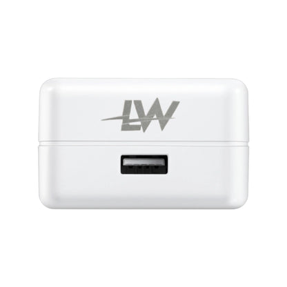 Premium 80W Super VOOC Mobile Charger with Type C Cable (White & Red, Set of 1)