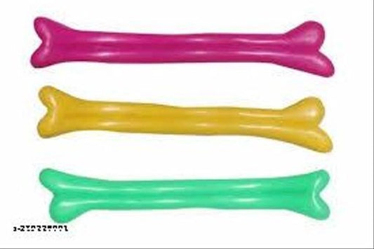 Silicone Squeaky Toy for Pet (Multicolor, Pack of 2)