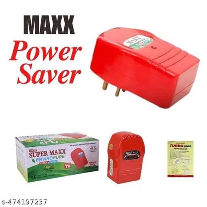 Max Power Saver Device for Home | Compact Electric Energy Saving Box with LED Indicator